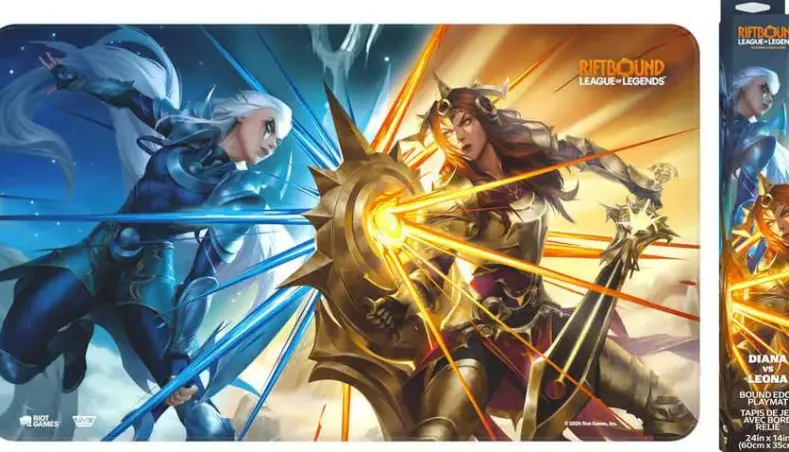 Riftbound: League of Legends TCG - Vendetta Playmat - Diana vs Leona