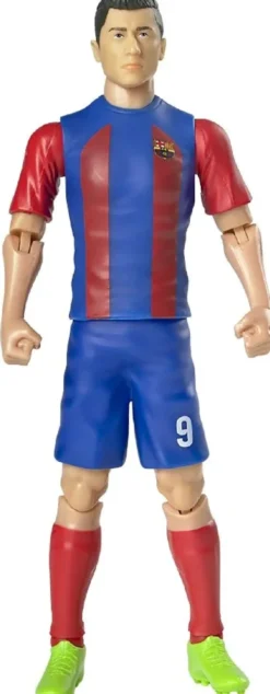 Robert Lewandowski FC Barcelona – Actiefiguur Voetballer (20 cm)