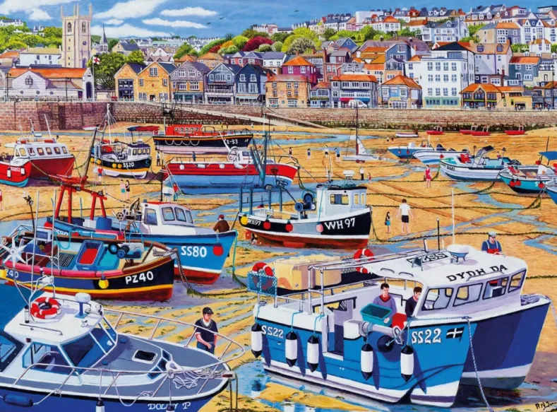 Roger Neil Turner - Sand at St Ives Puzzel (1000 stukjes)