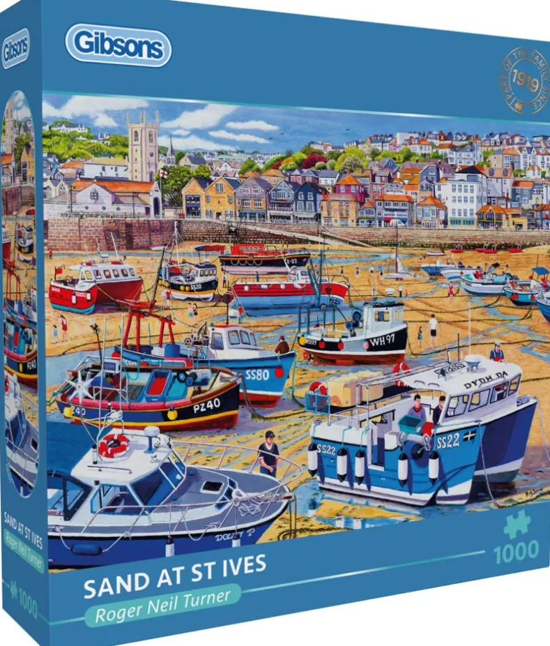 Roger Neil Turner - Sand at St Ives Puzzel (1000 stukjes)