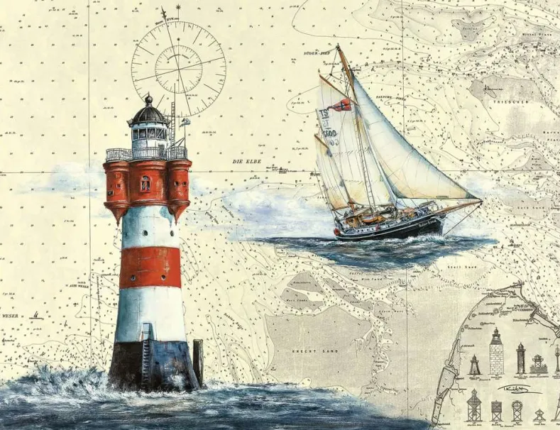 Romantische Vuurtoren Puzzel (2000 stukjes)