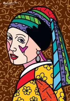 Romero Britto - Dutch Icon Puzzel (1500 stukjes)