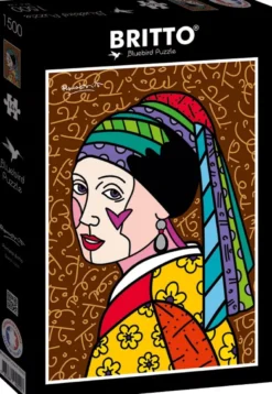 Romero Britto - Dutch Icon Puzzel (1500 stukjes)