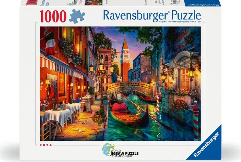 Rondvaart in Venetië Puzzel (1000 stukjes)