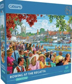 Rowing at the Regatta Puzzel (1000 stukjes)