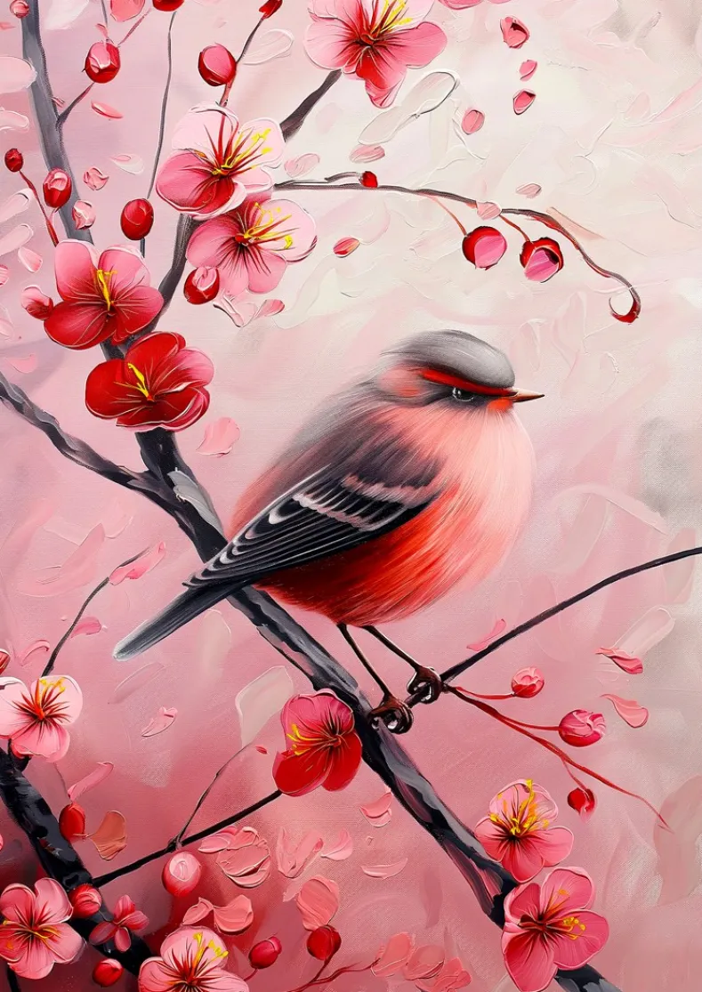 Ruby Songbird Puzzel (1000 stukjes)