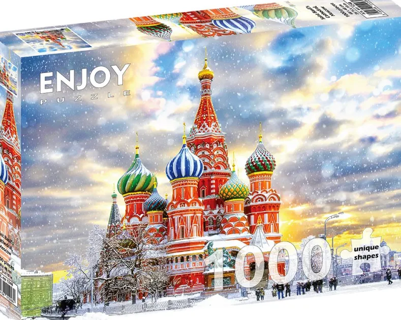 Saint Basil's Cathedral - Moscow Puzzel (1000 stukjes)