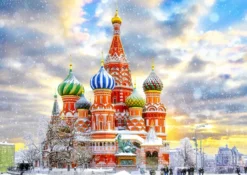 Saint Basil's Cathedral - Moscow Puzzel (1000 stukjes)