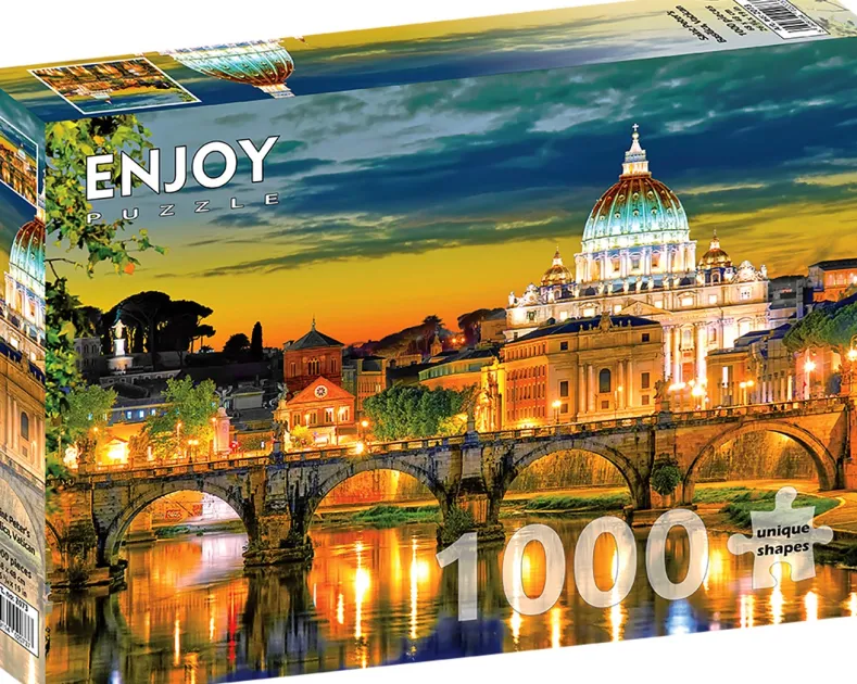 Saint Peter's Basilica - Vatican Puzzel (1000 stukjes)