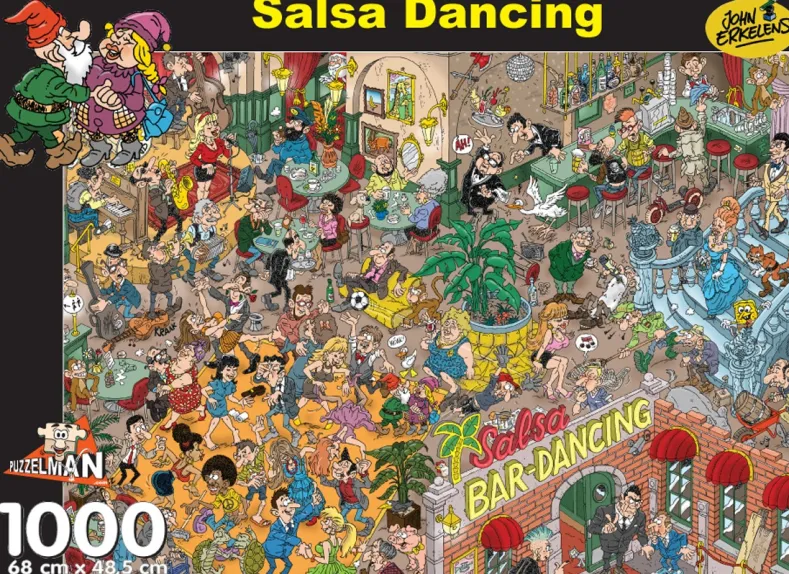 Salsa Dancing – John Erkelens (1000 stukjes)