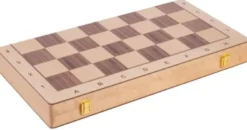 Schaakspel Deluxe 50mm Veld - Opklapbaar Bord (46x46cm)