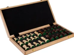 Schaakspel Deluxe 50mm Veld - Opklapbaar Bord (46x46cm)