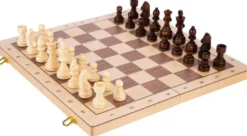 Schaakspel Deluxe 50mm Veld - Opklapbaar Bord (46x46cm)