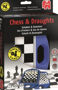 Schaken & Dammen Reiskoffertje