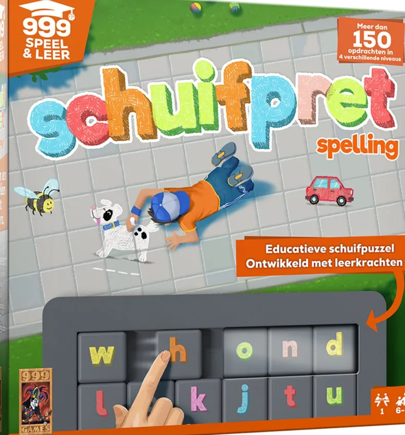 Schuifpret - Spelling