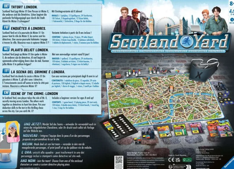 Scotland Yard - Bordspel (doos beschadigd)