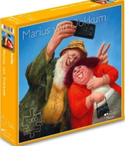 Selfie - Marius van Dokkum Puzzel (1000 stukjes)