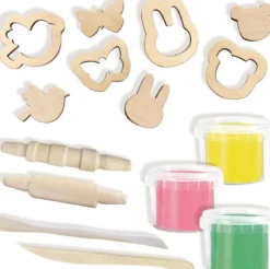 SES - ECO Klei Met Houten Tools (doos beschadigd)