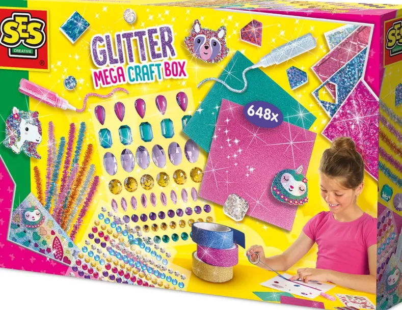 SES - Mega Glitter Knutselbox