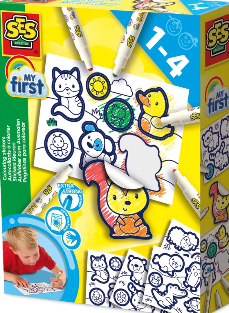 SES - My First Stickers Kleuren