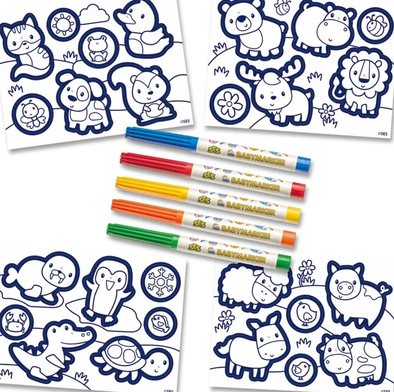 SES - My First Stickers Kleuren