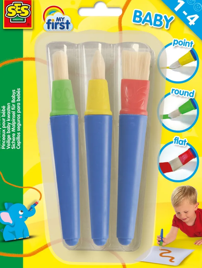 SES - My First 3 Veilige Baby Kwasten