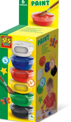 SES - Plakkaatverf (6 x 45ml)