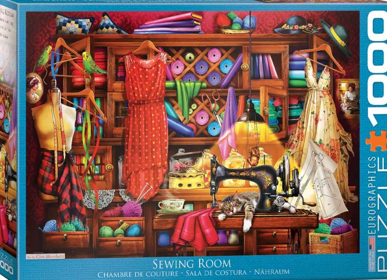 Sewing Craft Room Puzzel (1000 stukjes)