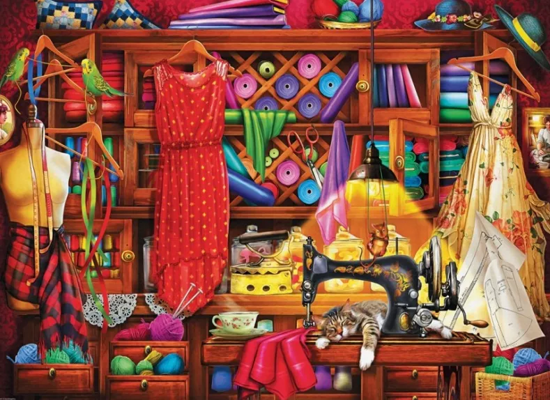 Sewing Craft Room Puzzel (1000 stukjes)