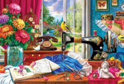 Sewing Machine Tin Puzzel (550 stukjes)