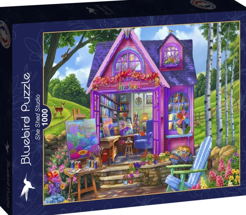 She Shed Studio Puzzel (1000 stukjes)