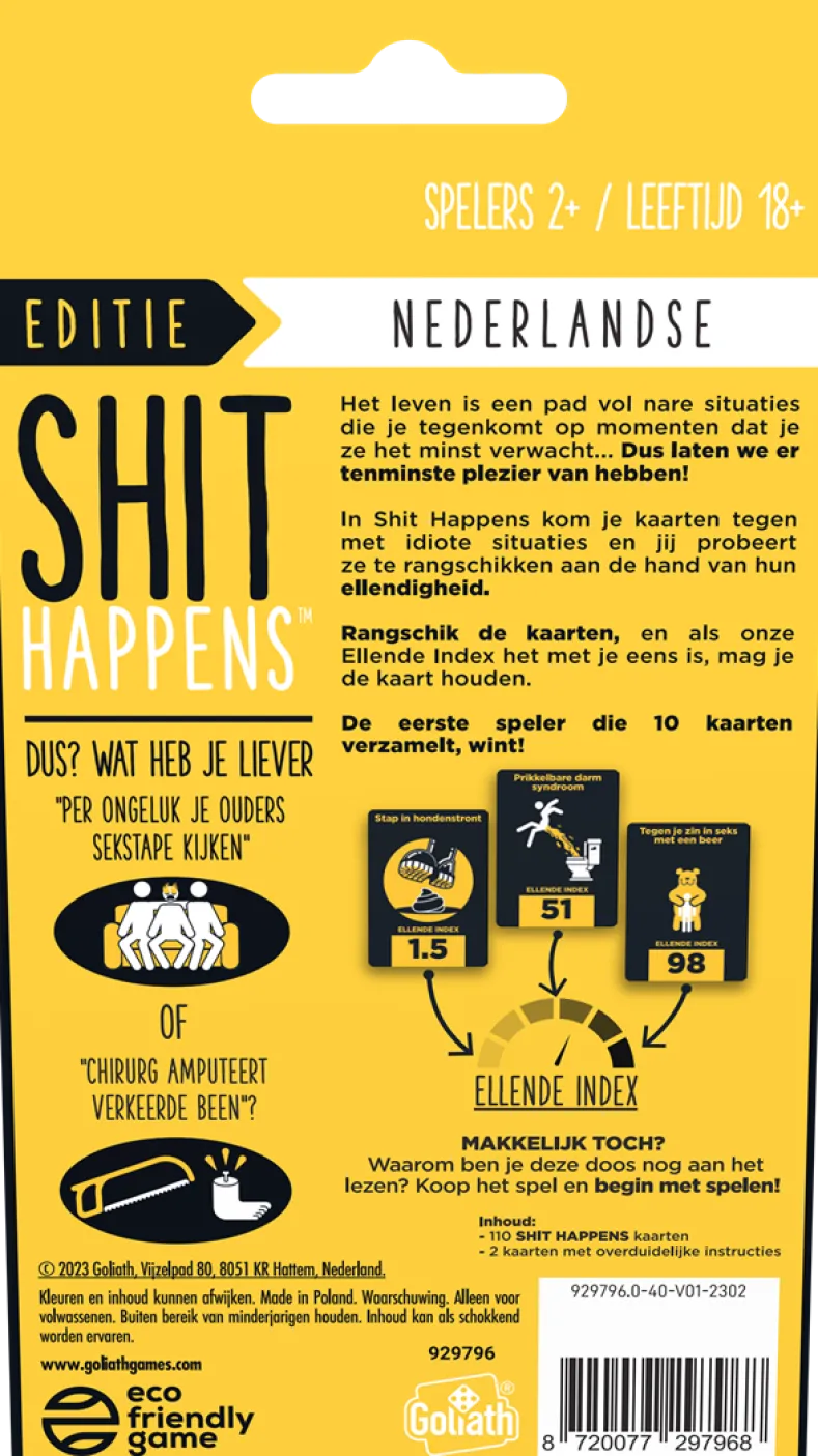 Shit Happens Pocket Editie 18+
