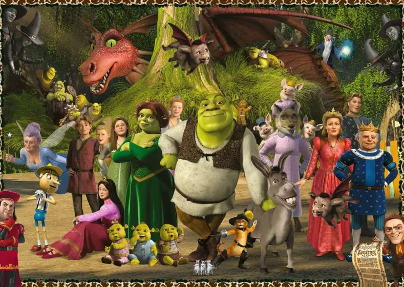 Shrek Evergreen Puzzel (1000 stukjes)