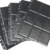 Sideloading 18-Pocket Pages Zwart (50 stuks)