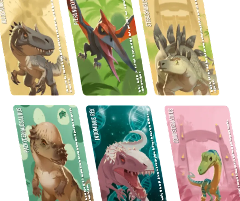 Similo - Jurassic World - Kaartspel