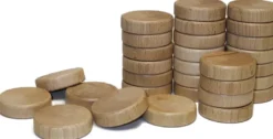 Sjoelstenen Set 52mm Holgedraaid (30 stuks)