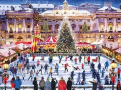 Skating at Somerset House Puzzel (1000 stukjes)