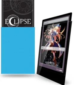 Sleeves Eclipse Gloss Small - Licht Blauw (62x89 mm)