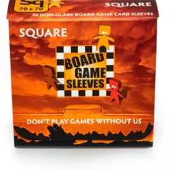 Sleeves Non Glare Board Game- Square (69x69 mm)