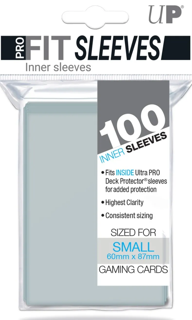 Sleeves Pro-Fit - Small Clear (60x87 mm)