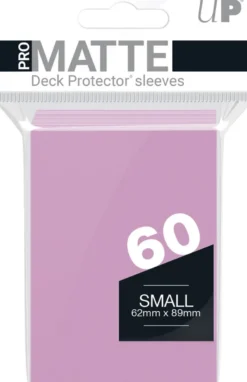 Sleeves Pro-Matte - Small Roze (62x89 mm)