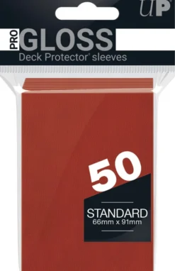Sleeves - Standaard Rood (66x91 mm)