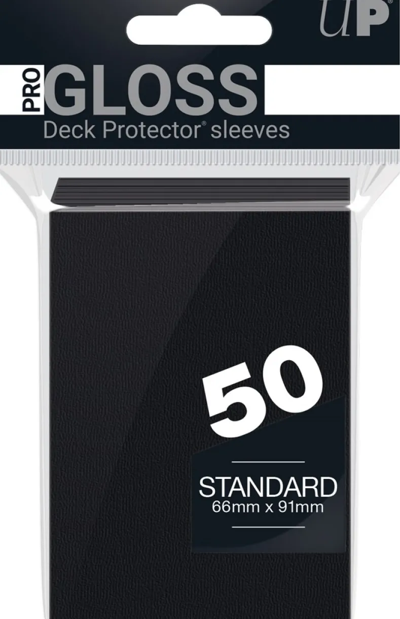 Sleeves - Standaard Zwart (66x91 mm)