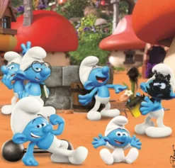 Smurfen Puzzel (3x48 stukjes)