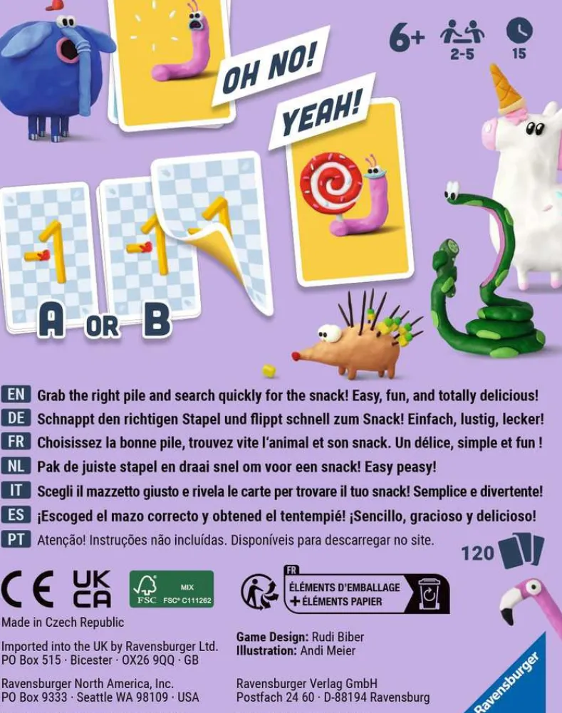 Snackaroo - Kaartspel