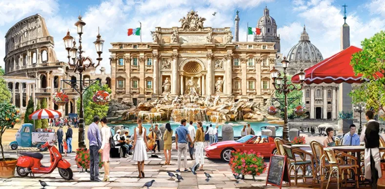 Splendor of Rome Puzzel (4000 stukjes)