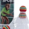 SportX - Mini Badminton Shuttle in Koker (3 stuks)