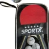 SportX - Tafeltennisset met 3 Tafeltennisballen in Tafeltennistas (5 ster)