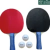 SportX - Tafeltennisset met 3 Tafeltennisballen in Tafeltennistas (4 ster)