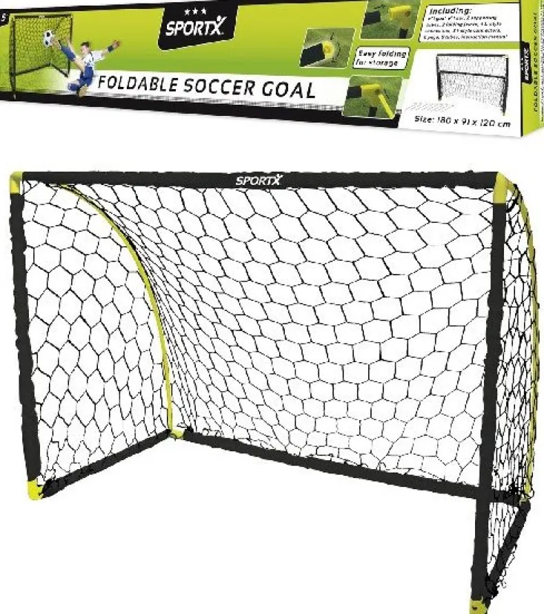SportX - Voetbaldoel Opvouwbaar 180cm (1 stuk)